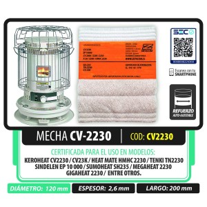 MECHA ZETACOM TOYOTOMI OMNI CV 2230 D 120 MM L 200