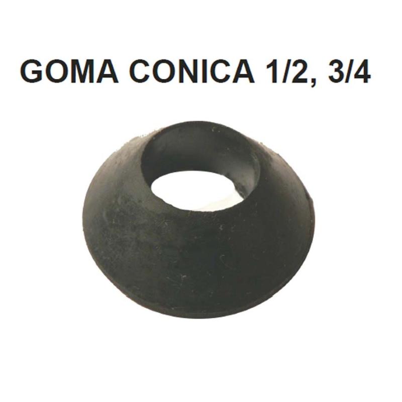 Goma Conica Llave 1/2"