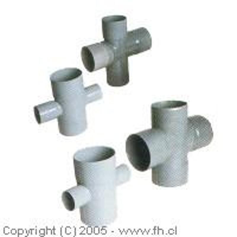 Tee Pvc Multiple Cem Presion 40 Mm