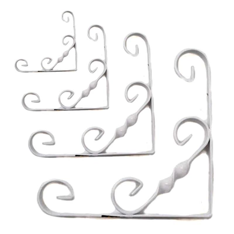 Escuadra Tipo Colonial Blanca 6" 150 Mm Soj006b