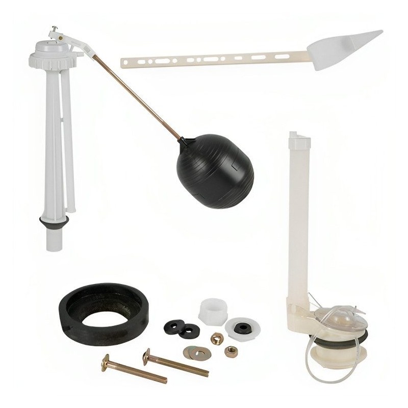 JUEGO SILENCIOSO MANILLA PLASTICA BLANCA FANALOZA