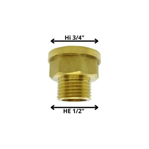 BUSHING BRONCE HI HE 3/4X1/2"