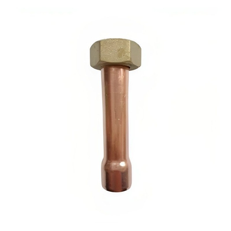 COLA DE CALEFONT TUERCA 1/2" COLA RECTA
