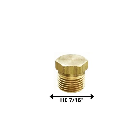 TAPA TORNILLO 7/16" P/TEE DE REGULADOR 45 KG TAPT4
