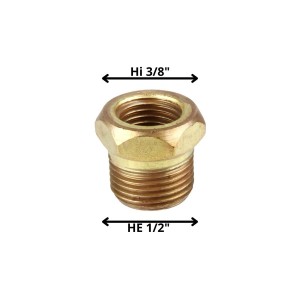 BUSHING BRONCE HE HI 1/2X3/8"