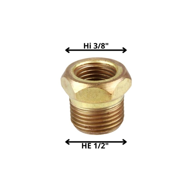 BUSHING BRONCE HE HI 1/2X3/8"