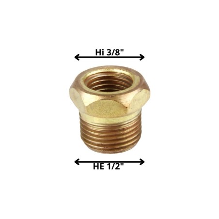 BUSHING BRONCE HE HI 1/2X3/8"
