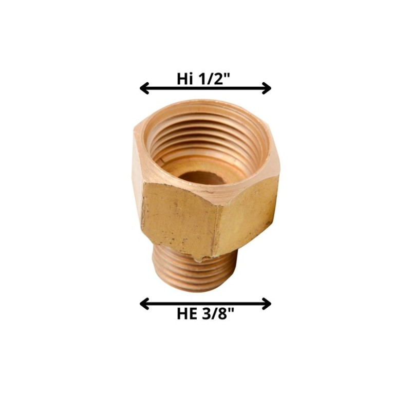BUSHING BRONCE HE HI 3/8X1/2