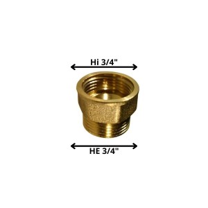BUSHING BRONCE HE HI 3/4X3/4"