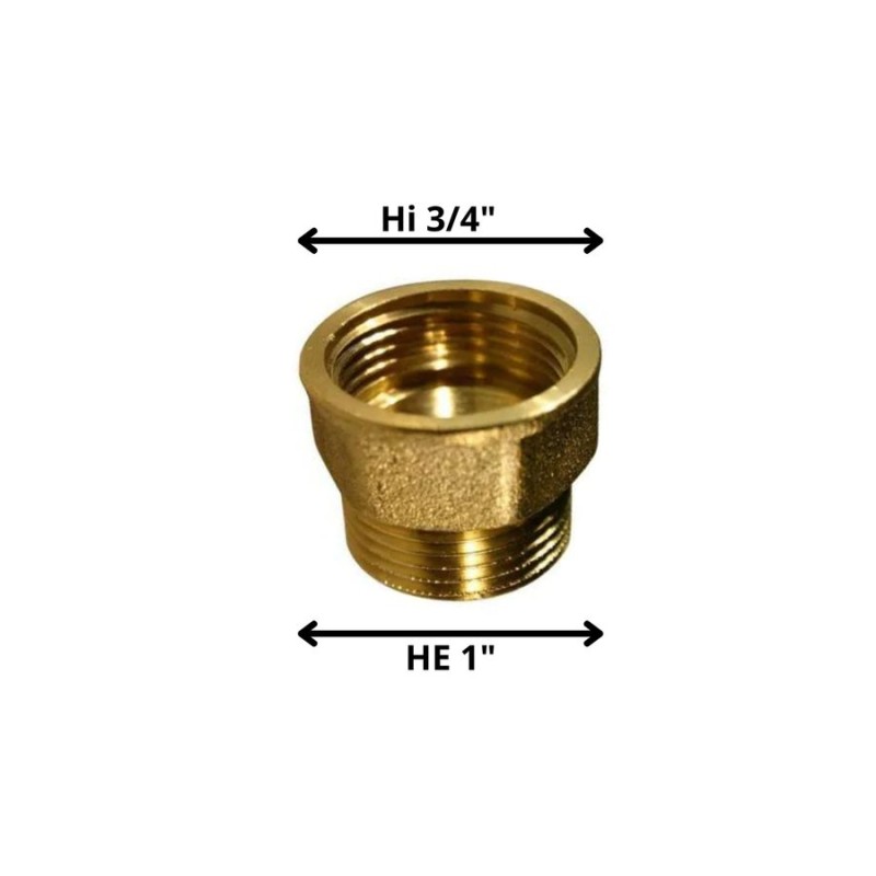 BUSHING BRONCE HE HI 1X3/4"