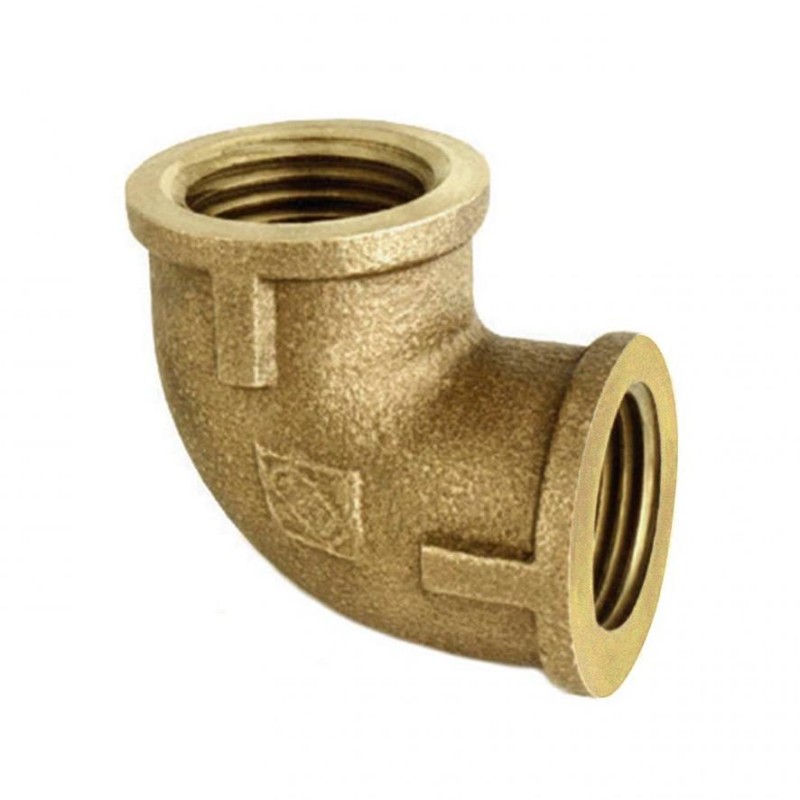 CODO BRONCE HI HI 3/4"