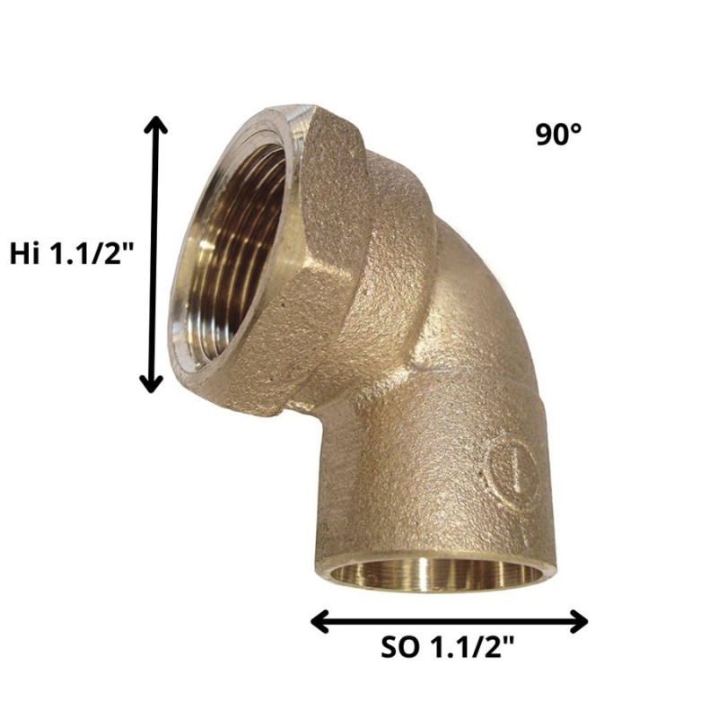 CODO BRONCE SO HI 1 1/2"