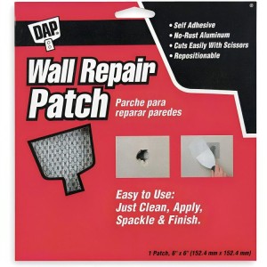 WALL PARCHE REPARA PAREDES 1 PATCH 6"X6" 091460