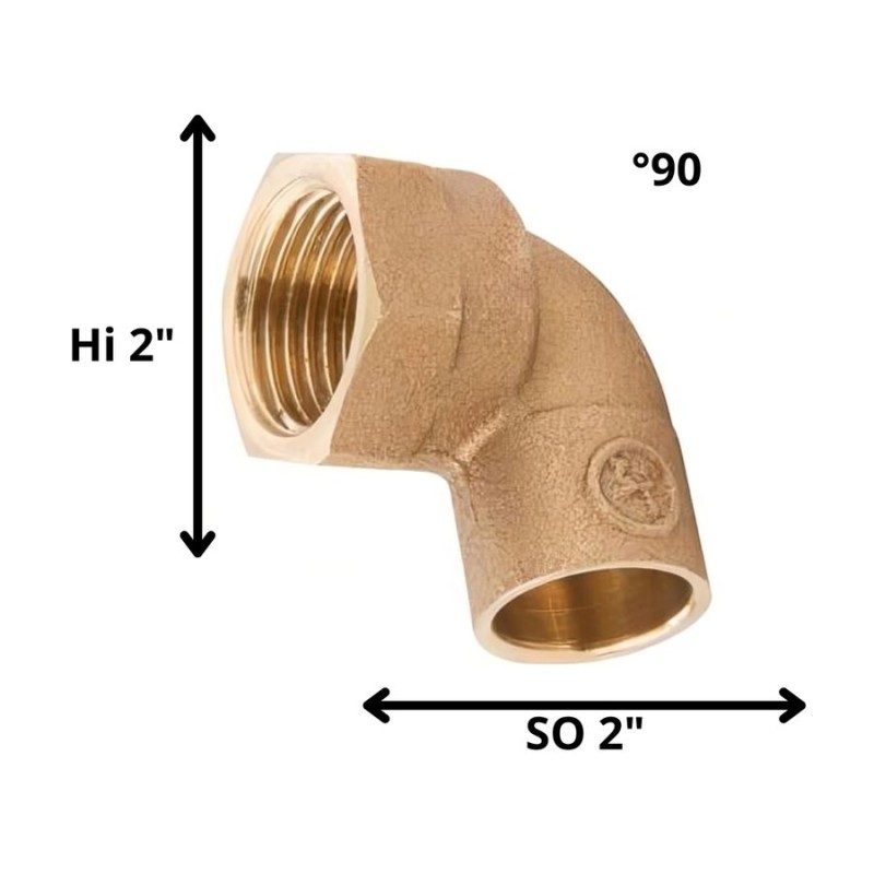 CODO BRONCE SO HI 2"
