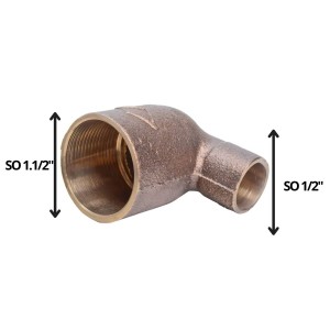 CODO BRONCE SO SO 1 1/2"X 1/2"