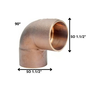 CODO BRONCE SO SO 1 1/2"