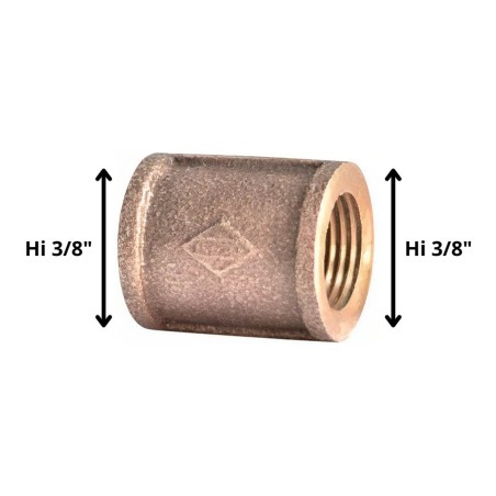 COPLA BRONCE HI HI 3/8" N38HI