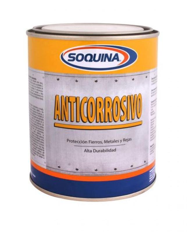 Anticorrosivo Soquina 1/4 Gl Gris Verdoso