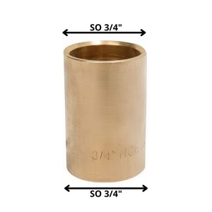 COPLA BRONCE SO SO 3/4"