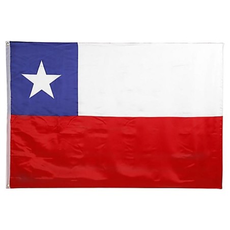 BANDERA CHILENA 090 X 150 FAB NACIONAL