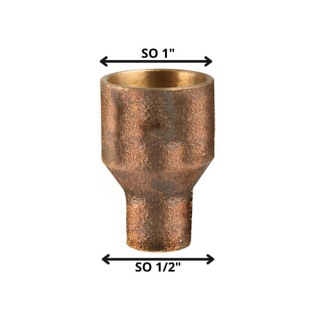 COPLA BRONCE SO SO 1 X 1/2"