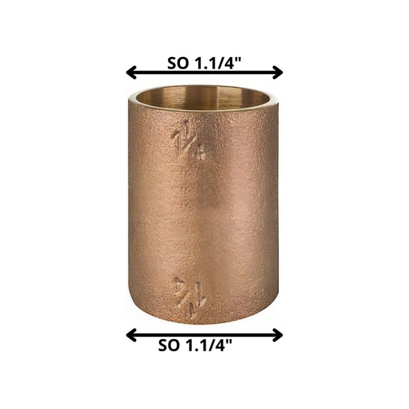 COPLA BRONCE SO SO 1 1/4"