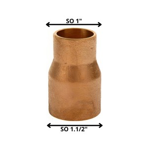 COPLA BRONCE SO SO 1 1/2"X 1"