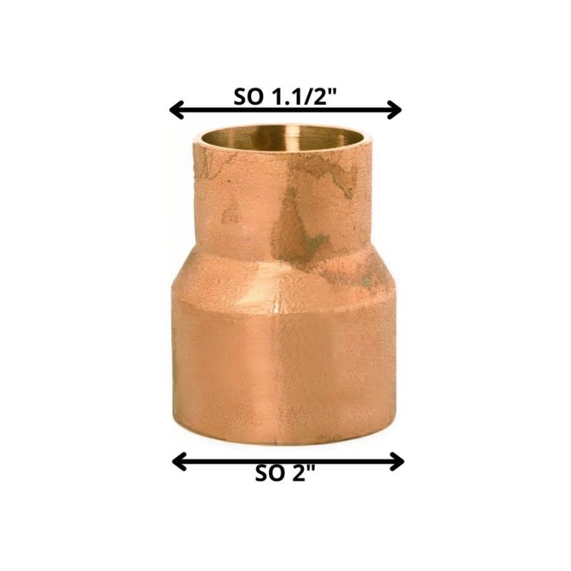 COPLA BRONCE SO SO 1 1/2"X 2"