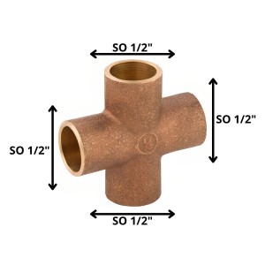 CRUZ BRONCE SO SO 1/2"