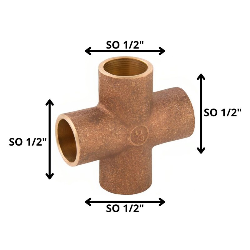CRUZ BRONCE SO SO 1/2"