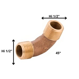 CURVA BRONCE HE HE 1/2"