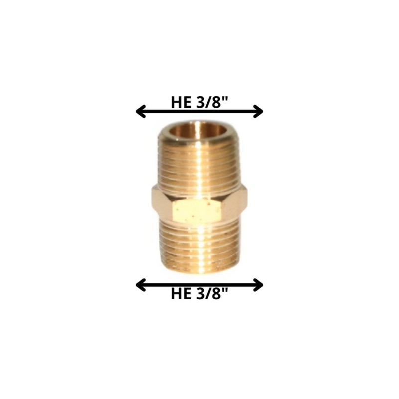 HILO BRONCE TUERCA 3/8"