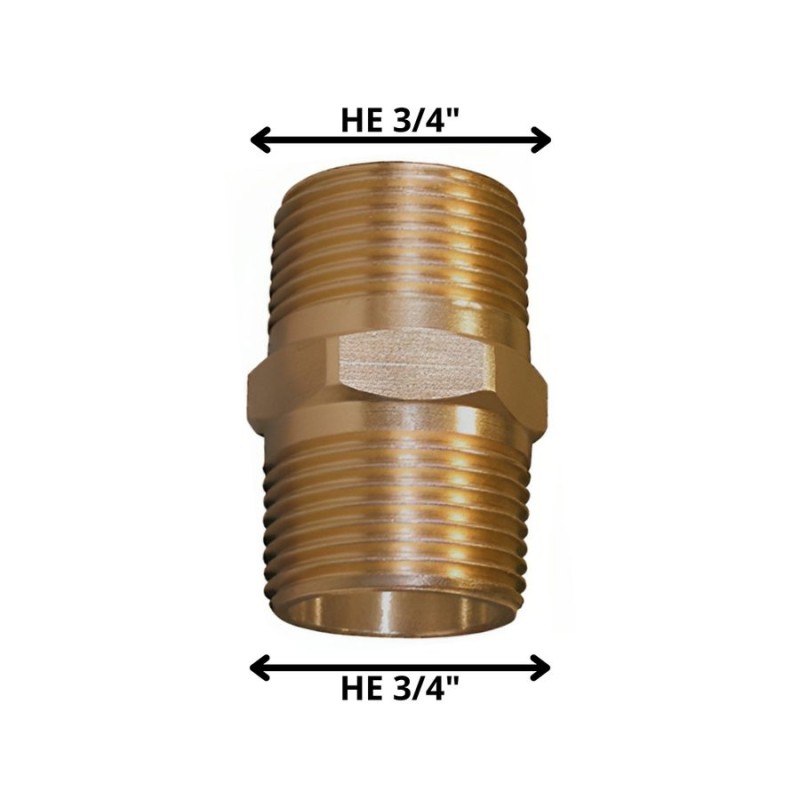 HILO BRONCE TUERCA 3/4"