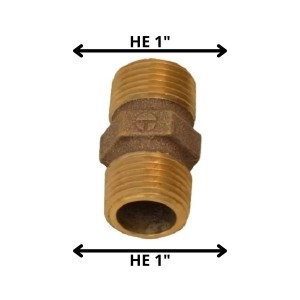 HILO BRONCE TUERCA 1"