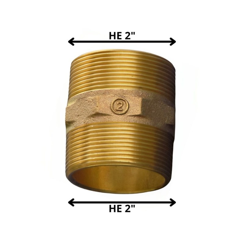 HILO BRONCE TUERCA 2"