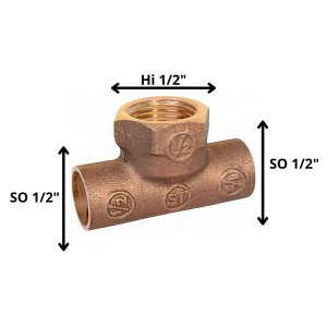 TEE BRONCE SO SO HI 1/2"