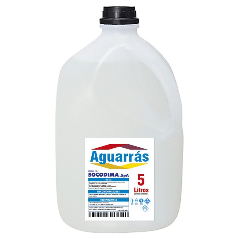 AGUARRAS MINERAL SOCODIMA ENVASADO 5 LT