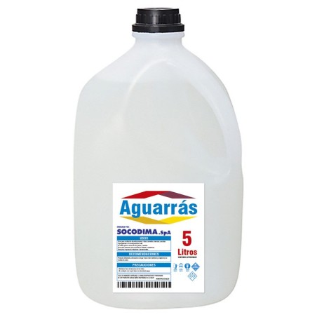 AGUARRAS MINERAL SOCODIMA ENVASADO 5 LT