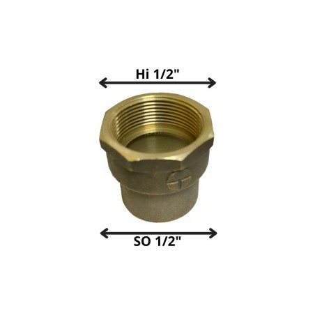 TERMINAL BRONCE SO HI 1/2"