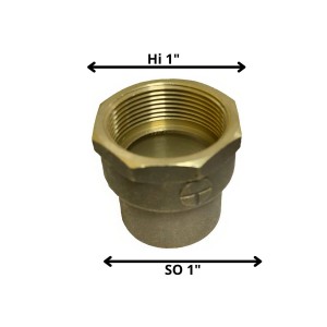 TERMINAL BRONCE SO HI 1"