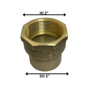 TERMINAL BRONCE SO HI 2"