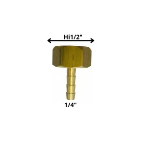 TERMINAL BRONCE PRESION 1/2 HI X 1/4 TETILLA DELG