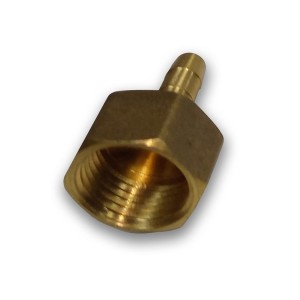 TERMINAL BRONCE PRESION 1/2 HI X 1/4 TETILLA DELG