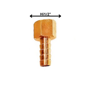 TERMINAL BRONCE PRESION 1/2 HI X 3/8 TETILLA