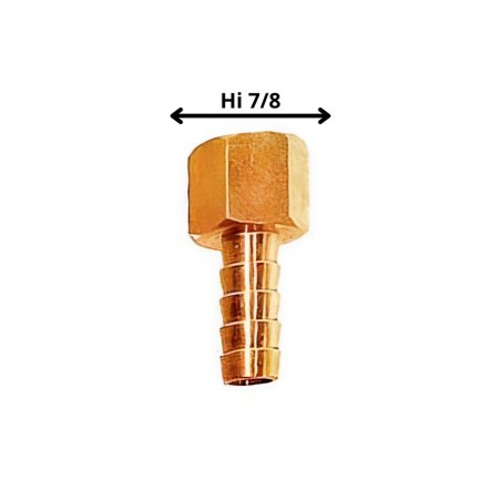 TERMINAL BRONCE PRESION 7/8 HI X 3/8 TETILLA