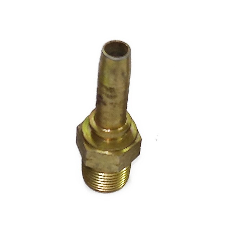TERMINAL BRONCE PRESION 3/8 HE X 3/8 TETILLA
