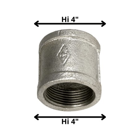 COPLA GALVANIZADA 4"