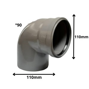 CODO PVC CEM PRESION HIDRAULICO 90 G X 200 MM COLE