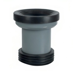 MANGUITO WC CONCENTRICO PVC RIGIDO CON GOMA