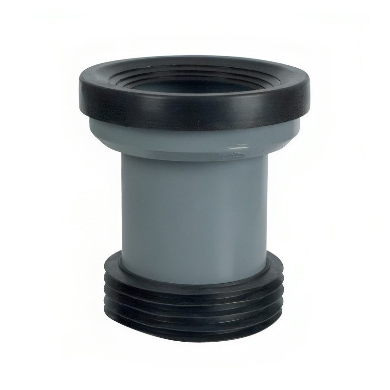 MANGUITO WC CONCENTRICO PVC RIGIDO CON GOMA